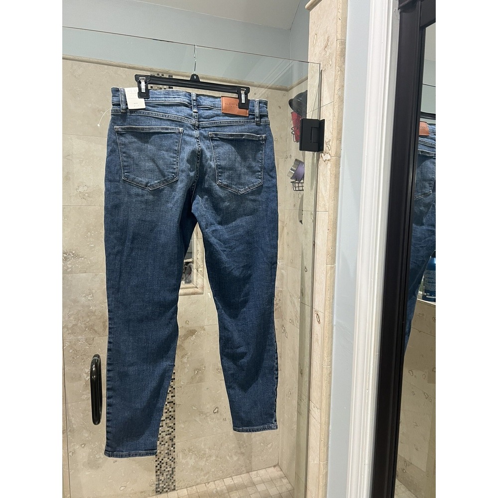 Lucky Brand Ava Skinny Jean Women's 31  12 Medium Wash Denim Mid Rise New